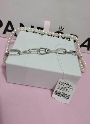 Серебряное ожерелье /pandora me2 фото