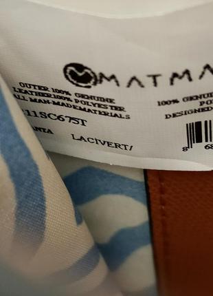 Mattmazel кожаная сумка кросс-боди6 фото