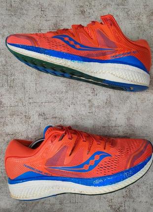 Кроссовки saucony hurricane iso 5 оригинал легкие летние беговые сайкони