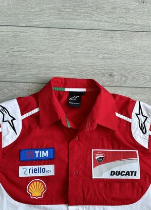 Alpinestars ducati racing motogp merchandise s рубашка тенниска3 фото