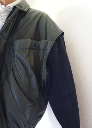 Куртка мужская оверсайс кожа52/54р2 фото