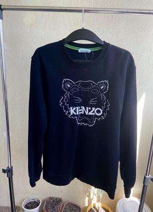 Свитшот kenzo paris tiger logo