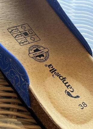 Шльопанці слайдери camprella  оригінал сині, нові,5 фото