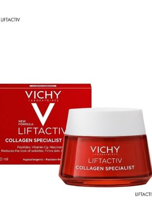 Антивіковий крем/ vichy liftactiv collagen specialist