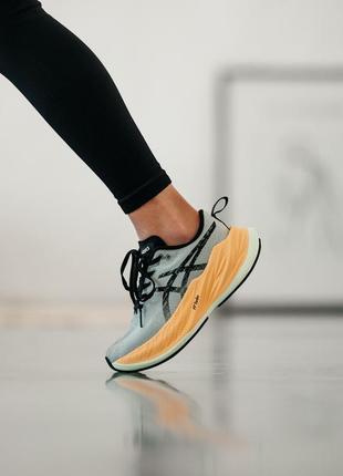 Беговые женские кроссовки asics superblast - топ качество7 фото