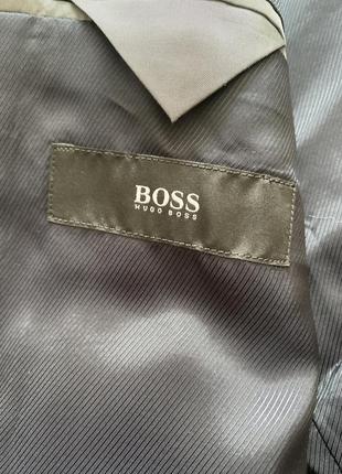 Hugo boss пиджак темно синий4 фото