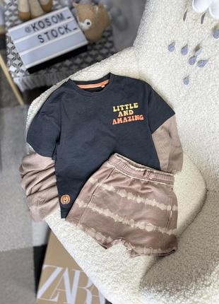Комплект костюм шорты и футболка для мальчика
