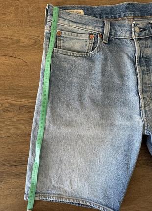 Levi's мужские голубые джинсовые шорты, размер 336 фото