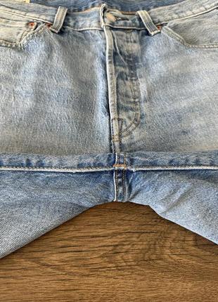 Levi's мужские голубые джинсовые шорты, размер 338 фото