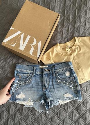 Круті джинсові шорти abercrombie & fitch