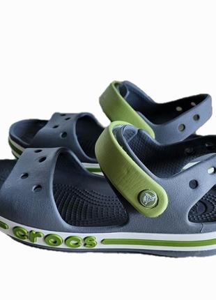 Crocs, детские  босоножки, сандалии crocs j12 фото