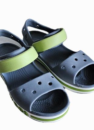 Crocs, детские  босоножки, сандалии crocs j13 фото