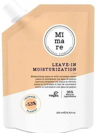 Увлажняющий несмываемый уход mimare moisturization leave-in