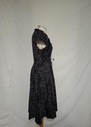 Платье в готическом стиле готика панк аниме ретро7 фото