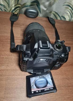 Дзеркальна фотокамера nikon d5000 + об'єктив 18-55 + сумка + карта пам'яті 64гб ідеальний стан без дефектів3 фото