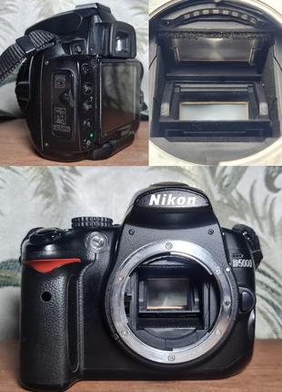 Дзеркальна фотокамера nikon d5000 + об'єктив 18-55 + сумка + карта пам'яті 64гб ідеальний стан без дефектів6 фото
