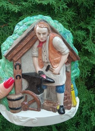 Статуэтка , панно из фарфора ручной работы от maison