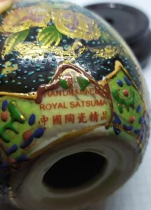 Яйце royal satsuma. ручний розпис5 фото