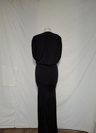Длинное платье в готическом стиле готика панк аниме шелк рыбка3 фото