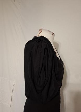 Длинное платье в готическом стиле готика панк аниме шелк рыбка7 фото