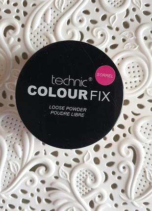 Technik colour fix loose powder libre рассыпчатая фиксирующая пудра3 фото