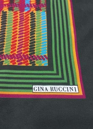 Платок винтаж gina ruccini италий2 фото