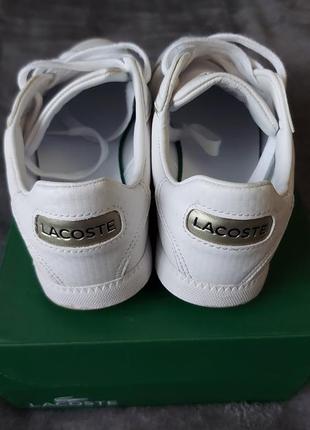 Кеди кросівки lacoste3 фото