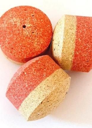 Шайба-гейзер для макушатника art fishing, размер 50*30мм, вес 85г, слива - ваниль