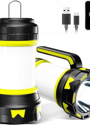 Фонарик (фонарь) тактический hc hc-261 powerbank для армии военных всу полиции тро 5000mah 700 лм 1 км польша!