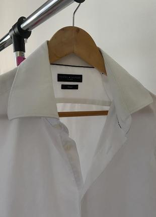 Сорочка tommy hilfiger ( оригінал) білого кольору2 фото