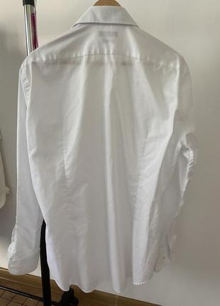 Сорочка tommy hilfiger ( оригінал) білого кольору3 фото
