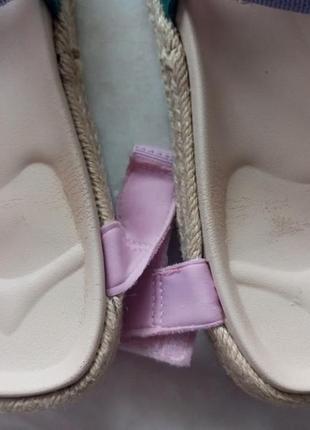 Шикарные стильные босоножки сандалии бренда zara верх текстиль u9 12 eur 308 фото