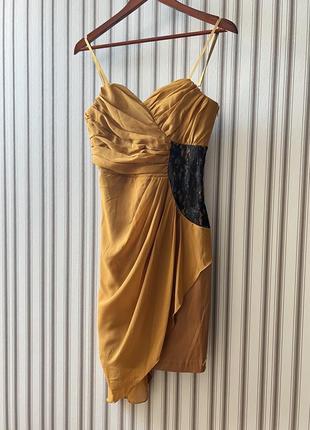 Вечернее коктейль платье короткое rinascimento итальялия l размера