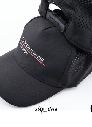 Бейсболка porsche motorsport baseball cap, black2 фото