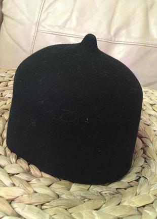 Шляпа шляпка таблетка тюбетейка ø 55 см h7 см1 фото