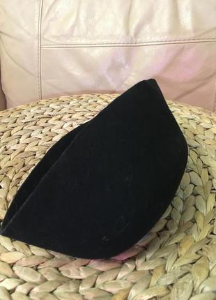 Шляпа шляпка таблетка тюбетейка ø 55 см h7 см3 фото
