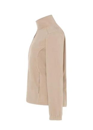 Флисовая кофта для женщин jhk, polar fleece lady, без капюшона, песочный батник, размер xl3 фото