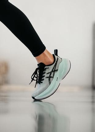 Беговые женские кроссовки asics superblast - топ качество6 фото