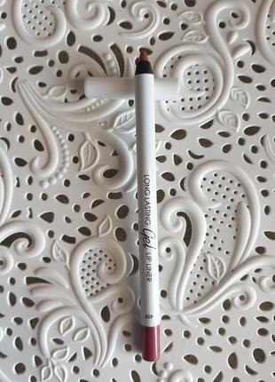 Lamel long lasting gel lip liner гелевый карандаш для губ4 фото