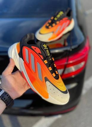 Кросівки adidas ozelia orange4 фото