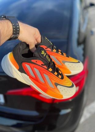 Кросівки adidas ozelia orange2 фото