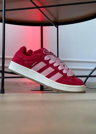 Кроссовки спортивные в стиле adidas campus 00s red h034773 фото