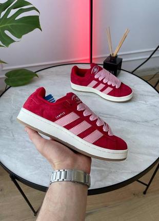 Кроссовки спортивные в стиле adidas campus 00s red h034775 фото