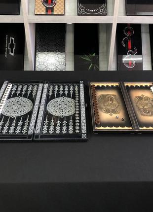 Набор настольных игр "нарды": классика жанра для дома и путешествий, арт. 7070005 фото