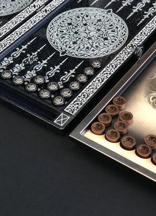 Набор настольных игр "нарды": классика жанра для дома и путешествий, арт. 70700010 фото