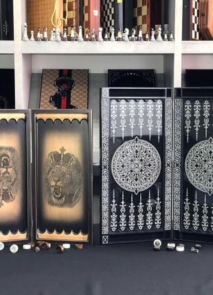 Набор настольных игр "нарды": классика жанра для дома и путешествий, арт. 7070003 фото