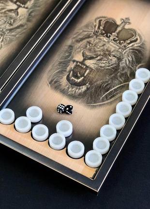 Набор настольных игр "нарды": классика жанра для дома и путешествий, арт. 7070008 фото