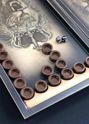 Набор настольных игр "нарды": классика жанра для дома и путешествий, арт. 7070007 фото