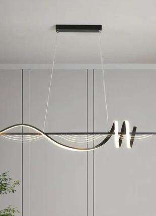 Люстра світлодіодна меч pj910 (100см) чорна