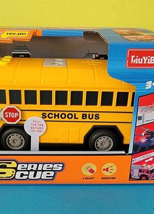 Игрушка школьный автобус с музыкой и светом, игрушечный автобус6 фото
